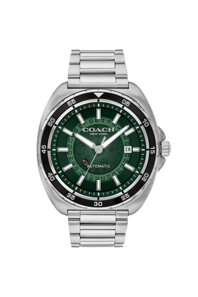 Charter-China-Auto-44.5-mm-Green-Tonneau-Dial-Stainless-Steel-Analogue-Watch-for-Men---14602713