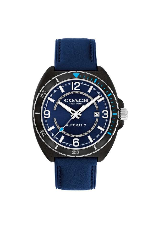 Charter-China-Auto-44.5-mm-Blue-Tonneau-Dial-Leather-Analogue-Watch-for-Men---14602736