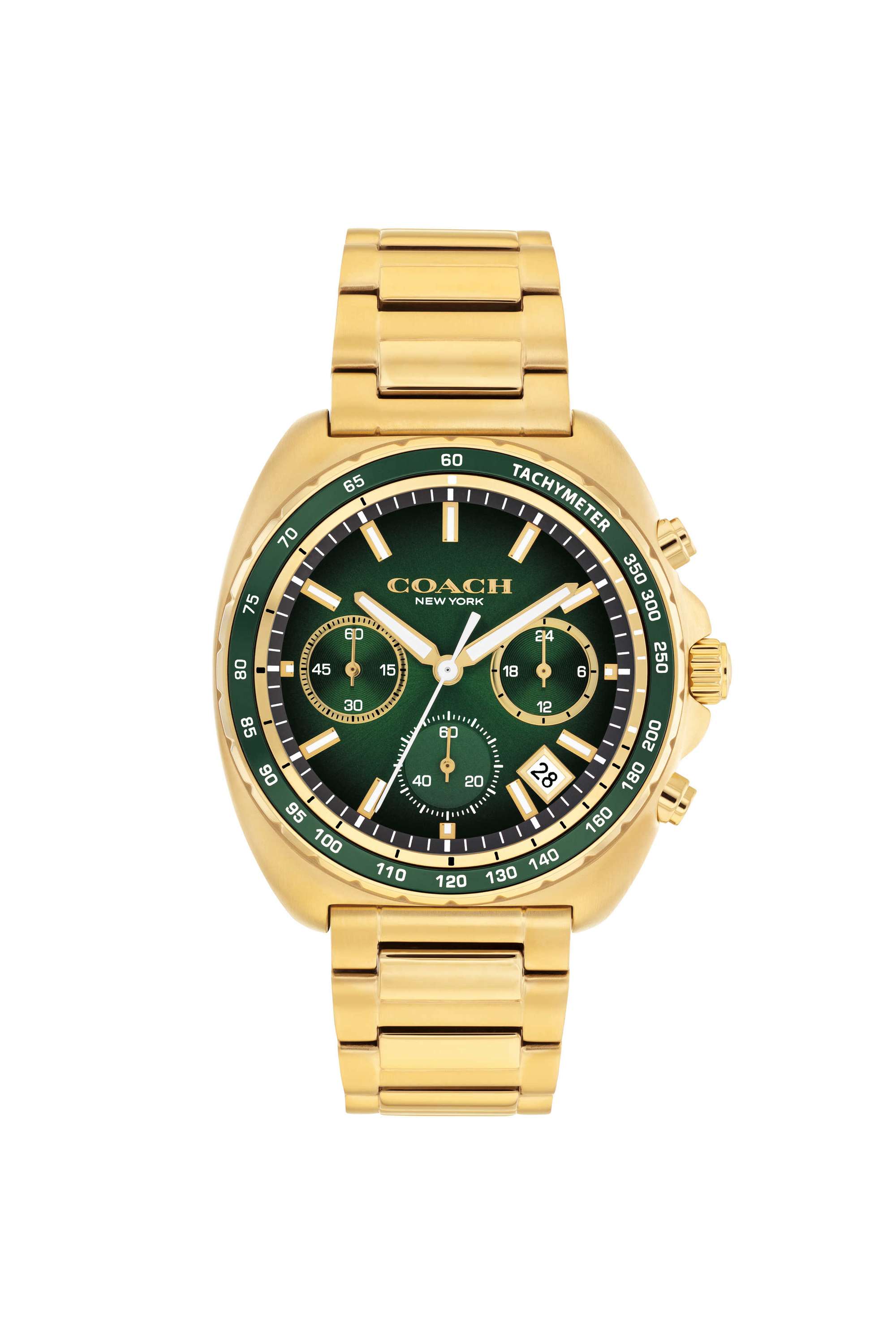 Charter-Fashion-Chrono-39-mm-Green-Tonneau-Dial-Stainless-Steel-Analogue-Watch-for-Men---14602738