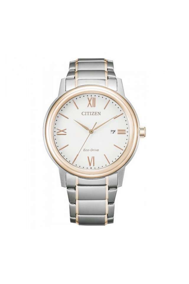 Buy Citizen NoColour Mens 41.4 mm White Dial Stainless Steel