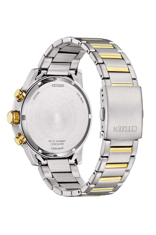 Quartz-44-mm-Blue-Dial-Stainless-Steel-Analogue-Watch-for-Men---AN3684-59L