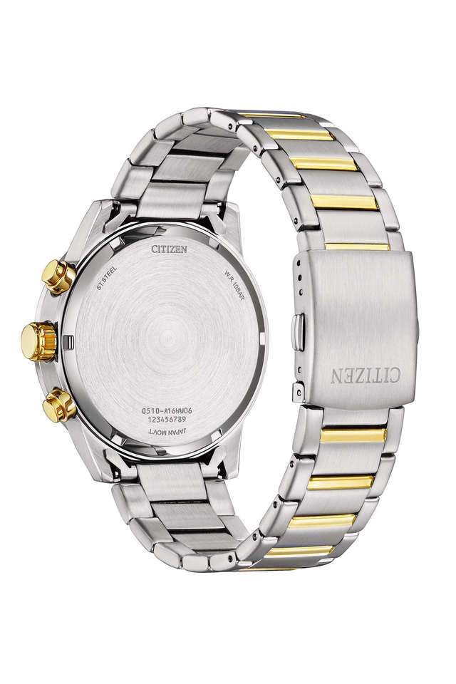 Quartz-44-mm-Green-Dial-Stainless-Steel-Analogue-Watch-for-Men---AN3689-55X