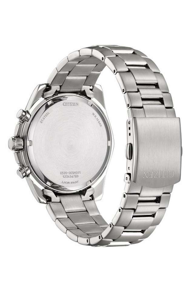 Quartz-46.4-mm-Blue-Dial-Stainless-Steel-Analog-Watch-for-Men---AN8201-57L