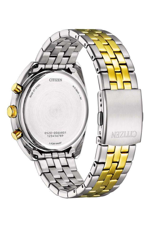 Quartz-42-mm-Black-Dial-Stainless-Steel-Analogue-Watch-for-Men---AN8214-55E