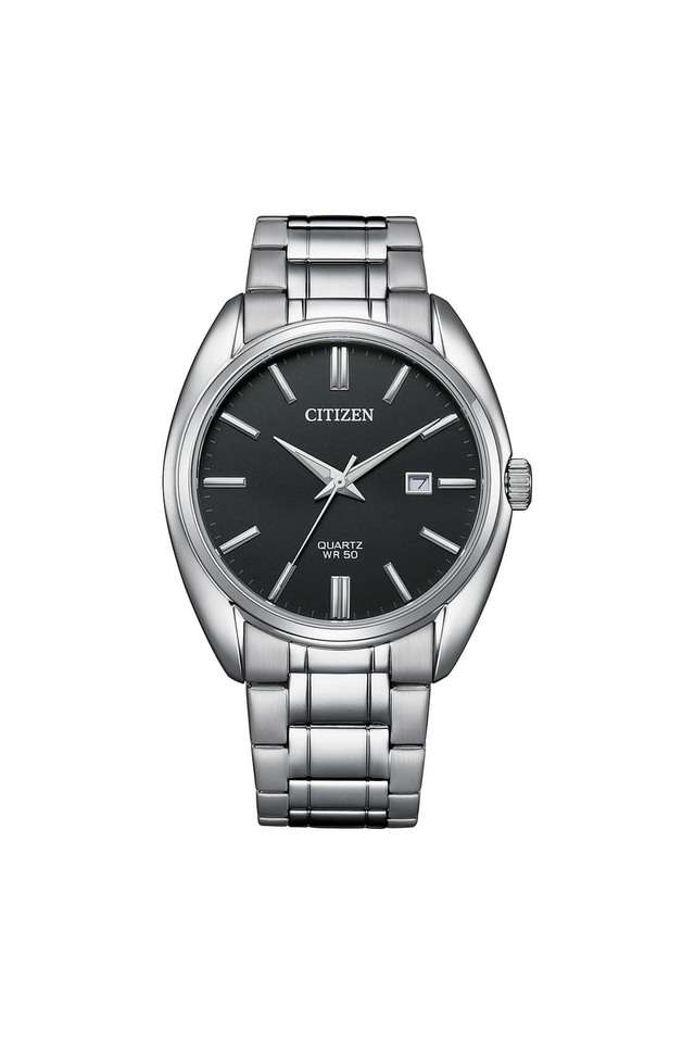 Mens-41-mm-Black-Dial-Stainless-Steel-Analog-Watch---BI5100-58E