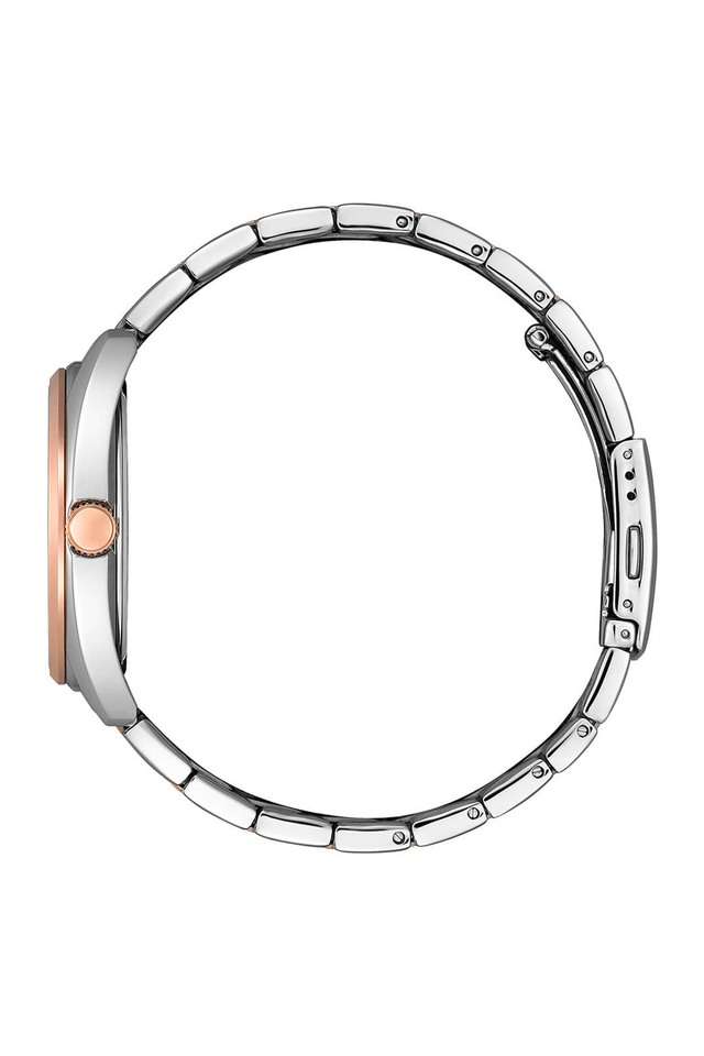 Hyperion-Men-s-42-mm-Quartz-Analog-Watch---Blue-Dial-With-Two-Toned-Stainless-Steel-Strap-(BI5104-57L)