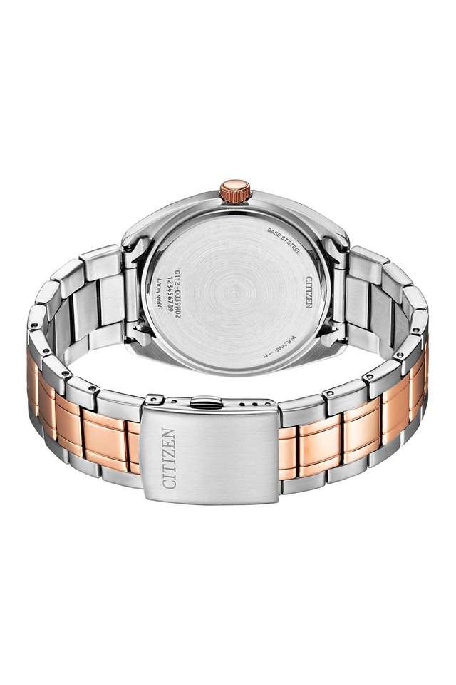 Buy Citizen NoColour Mens 41 mm Wine Red Dial Stainless Steel