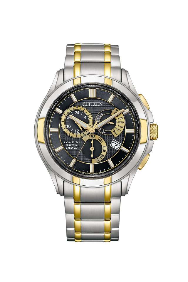 Eco-Drive-Perpetual-Calender-Stainless-Steel-Men-s-Analog-Watch--BL8164-57E