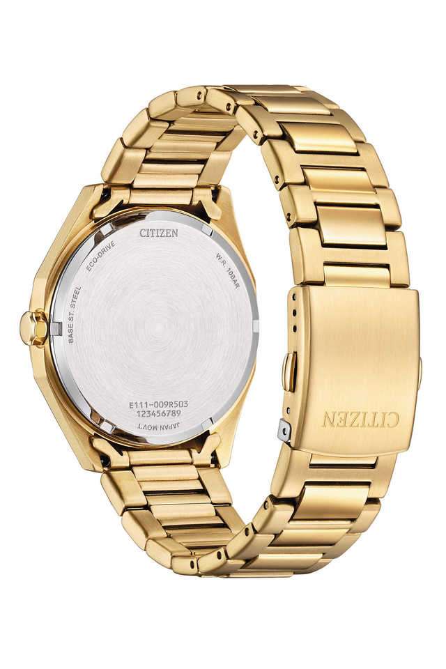 Ecodrive-Basic-41-mm-Green-Dial-Stainless-Steel-Analogue-Watch-For-Men---BM7633-81X