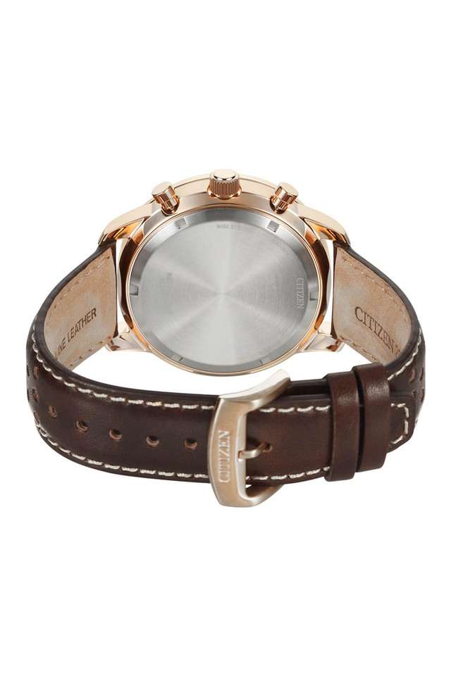 Mens-44-mm-Blue-Dial-Leather-Analog-Watch---CA4503-18L