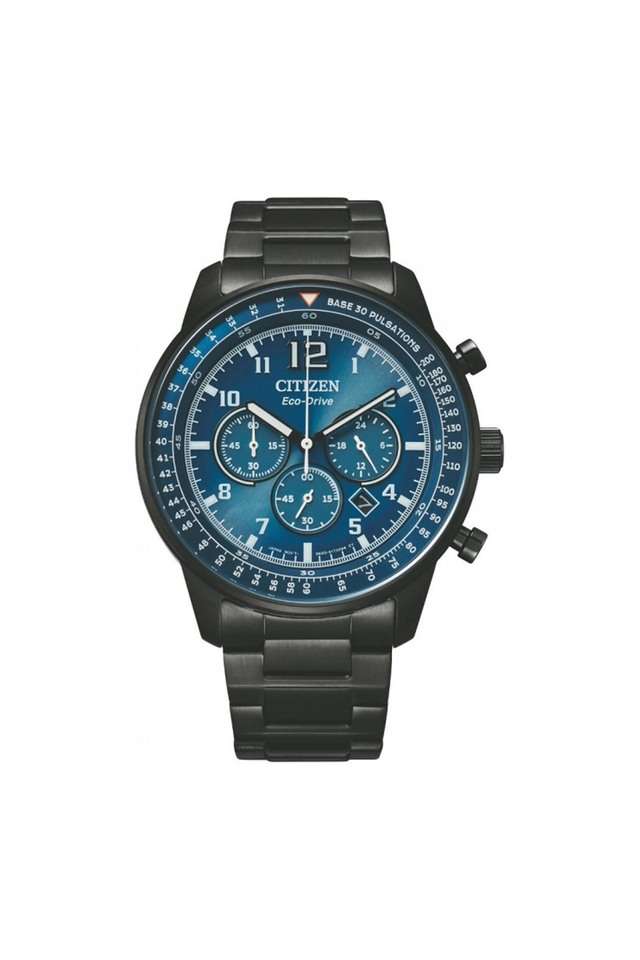 Mens-44-mm-Blue-Dial-Stainless-Steel-Analog-Watch---CA4505-80L