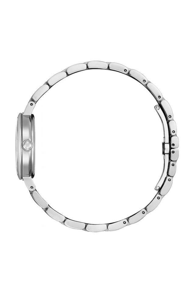 Womens-27.7-mm-Blue-Dial-Stainless-Steel-Analog-Watch---EM0990-81L