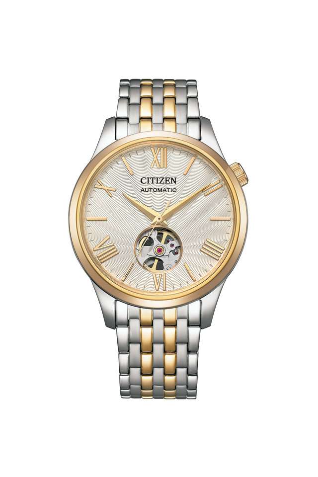 Automatic-40-mm-White-Dial-Stainless-Steel-Analog-Watch-for-Men---NH9136-88A