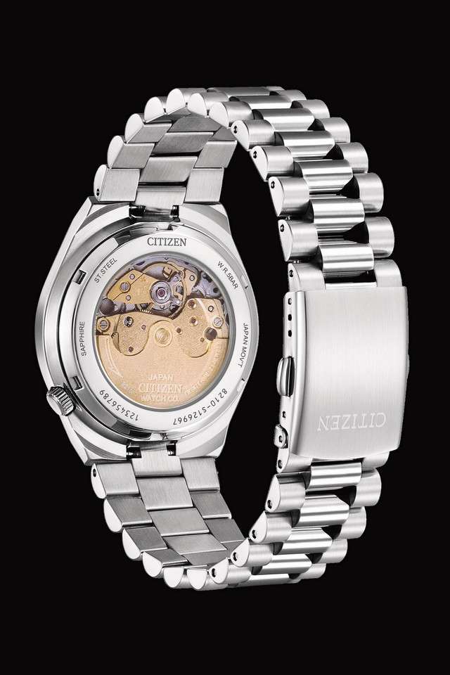 Automatic-40-mm-Blue-Dial-Stainless-Steel-Analogue-Watch-for-Men---NJ0151-88L