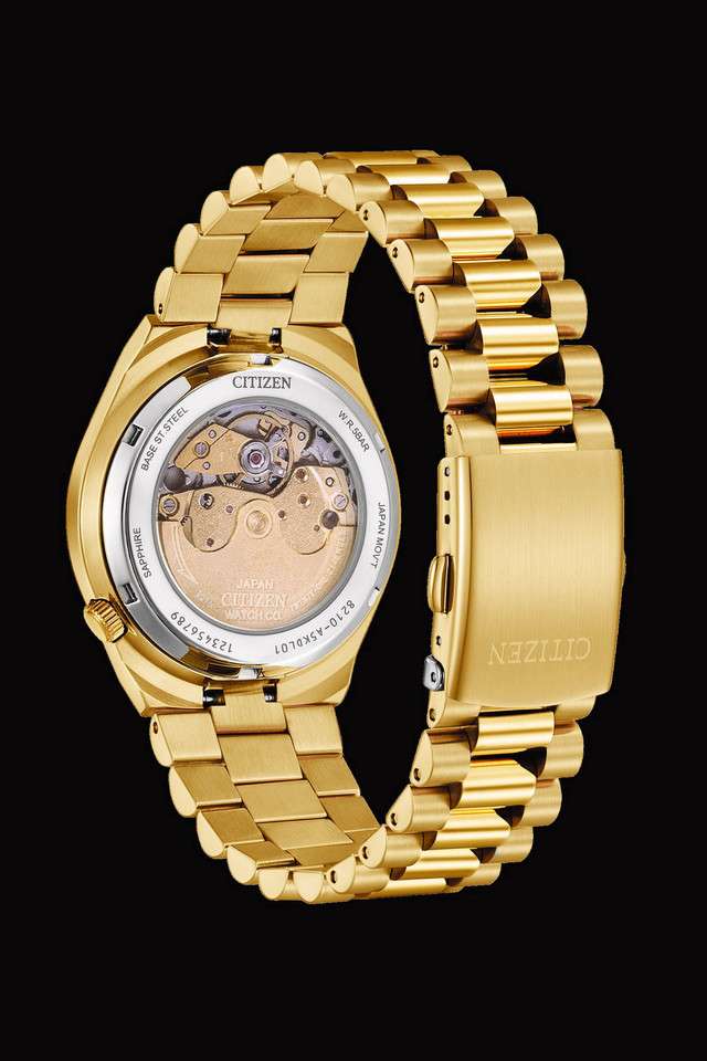 Automatic-40-mm-Red-Dial-Stainless-Steel-Analogue-Watch-for-Men---NJ0153-82X