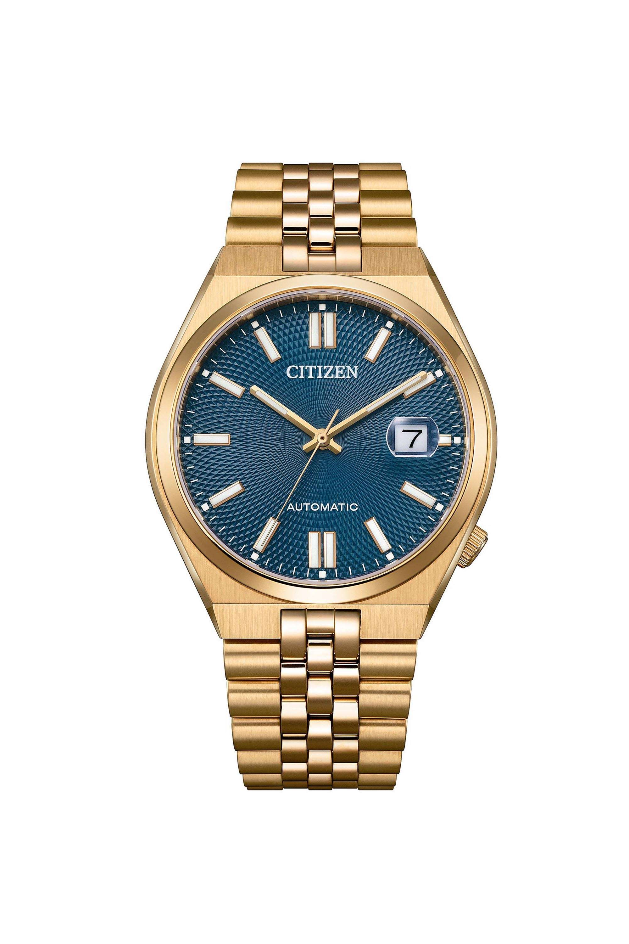 TSUYOSA-60-Blue-Dial-Stainless-Steel-Analogue-Watch-For-Men---NK0023-57L