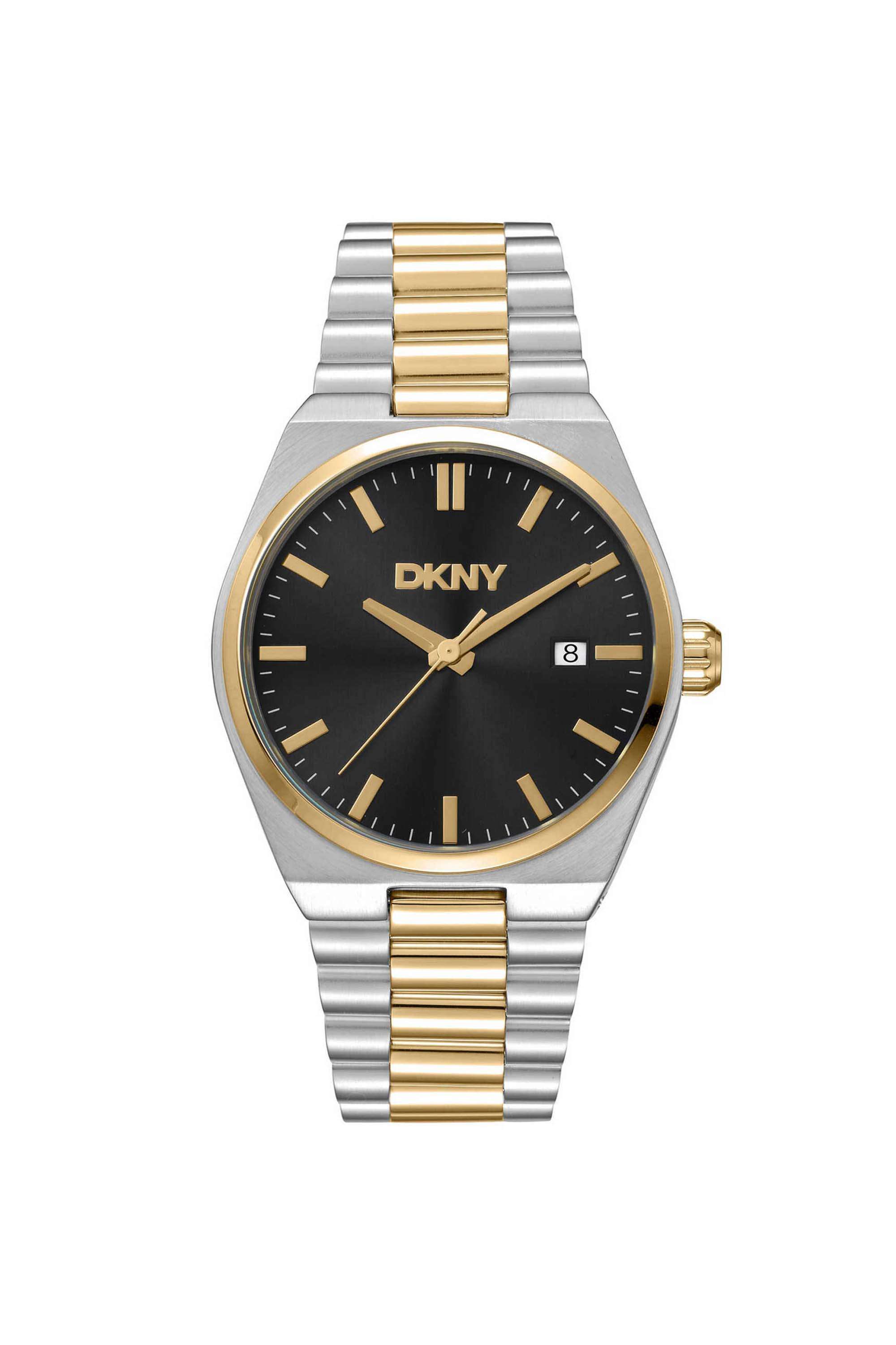 Everyday-40-mm-Black-Dial-Stainless-Steel-Analogue-Watch-For-Men---DK1G135M0055