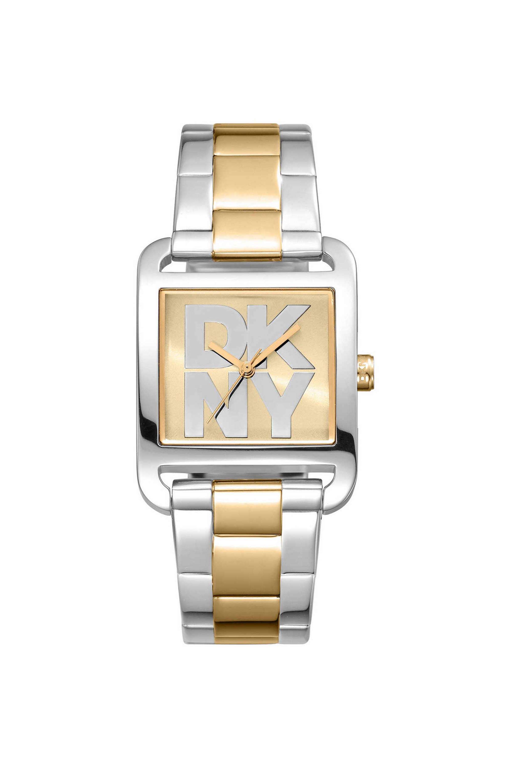 City-Maxi-29-x-37-mm-Gold-Dial-Stainless-Steel-Analogue-Watch-For-Women---DK1L001M0075