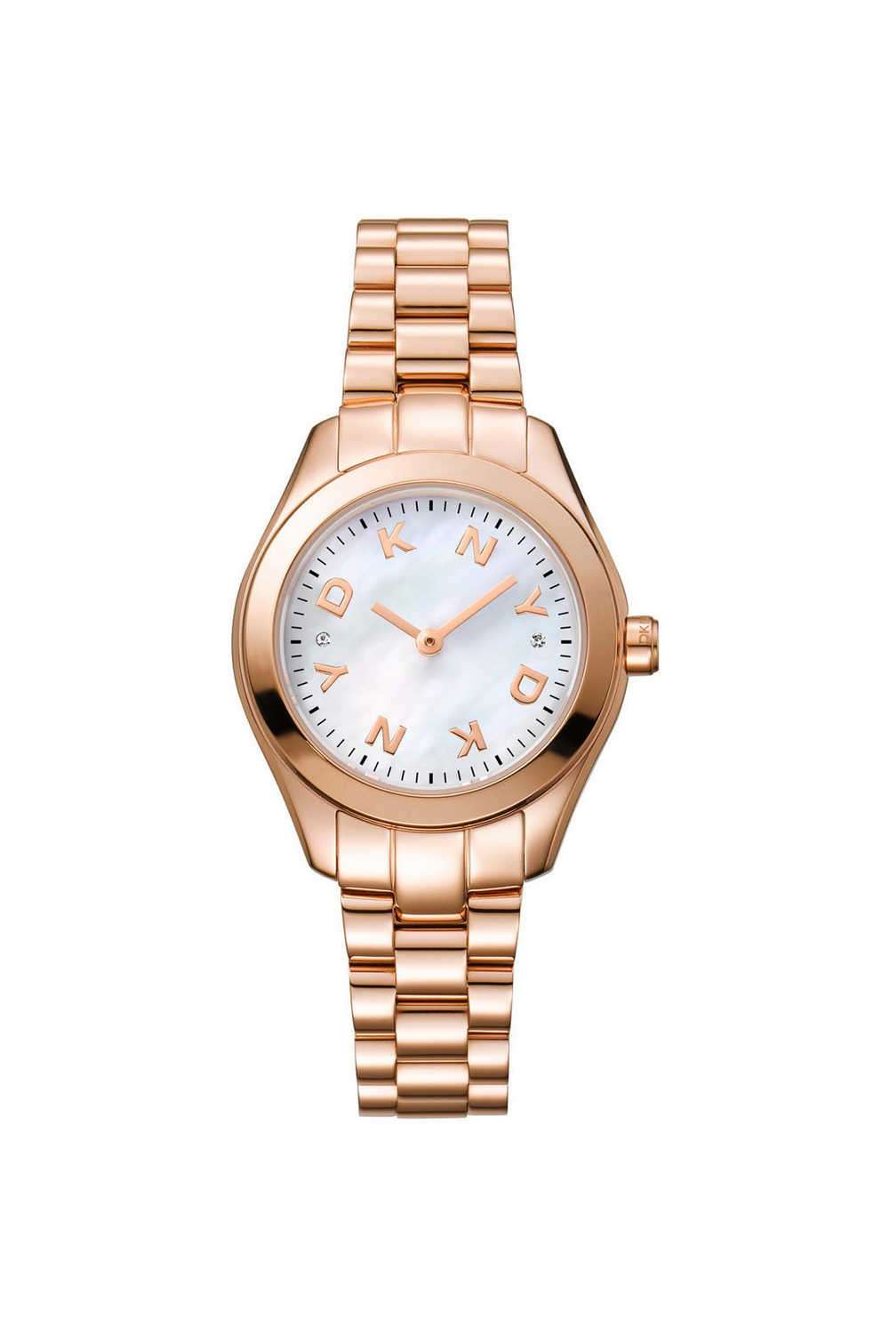 Astoria-Logo-30-mm-White-Dial-Stainless-Steel-Analogue-Watch-For-Women---DK1L033M0075