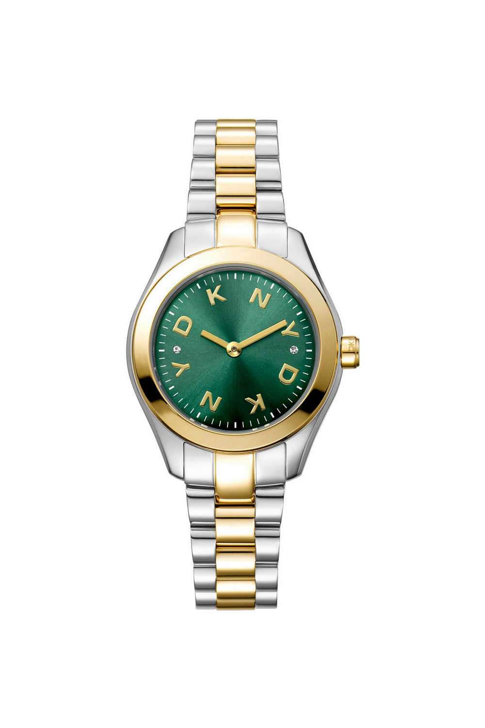 Astoria-Logo-30-mm-Green-Dial-Stainless-Steel-Analogue-Watch-For-Women---DK1L033M0085