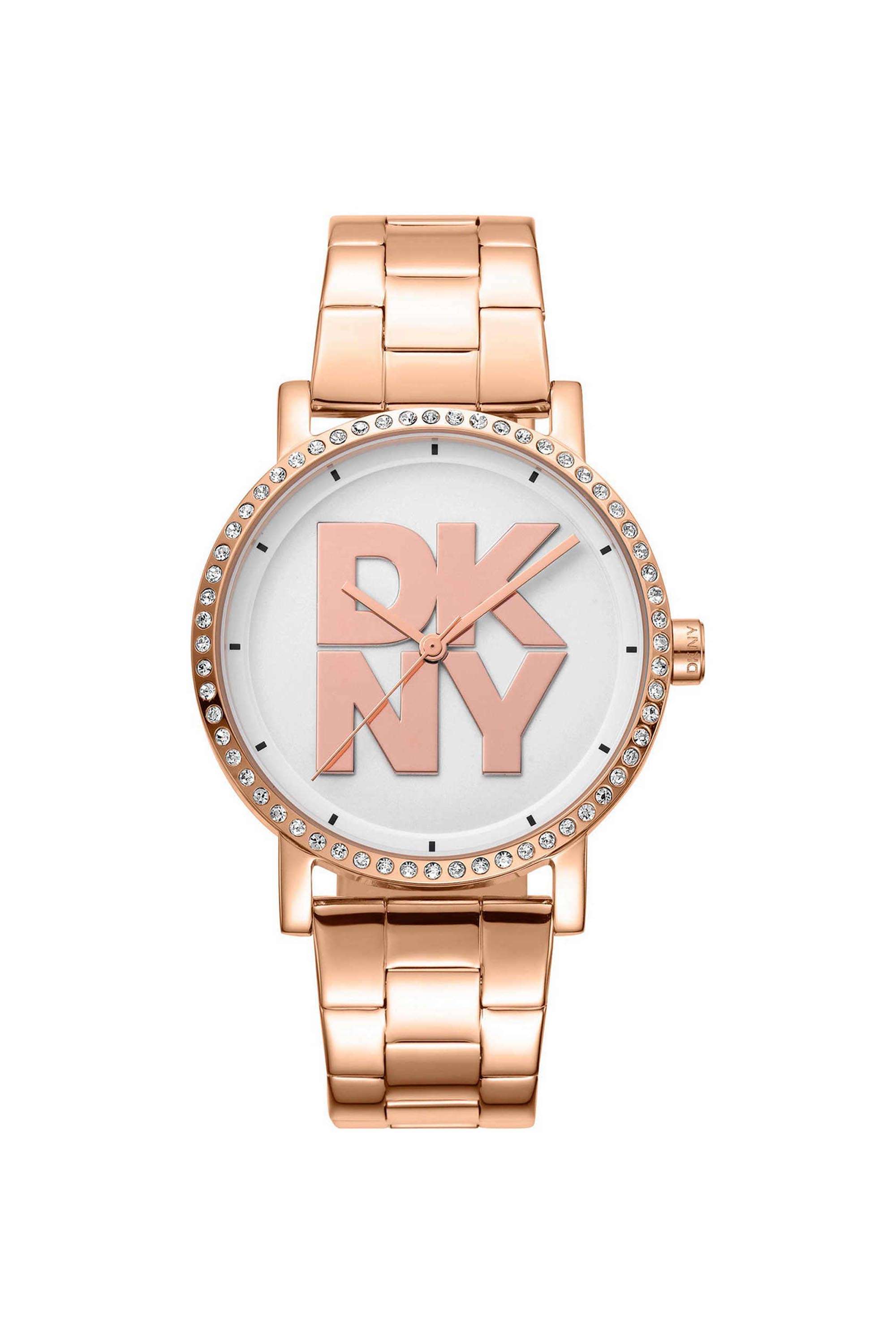 Soho-Logo-36-mm-Silver-Dial-Stainless-Steel-Analogue-Watch-For-Women---DK1L035M0065
