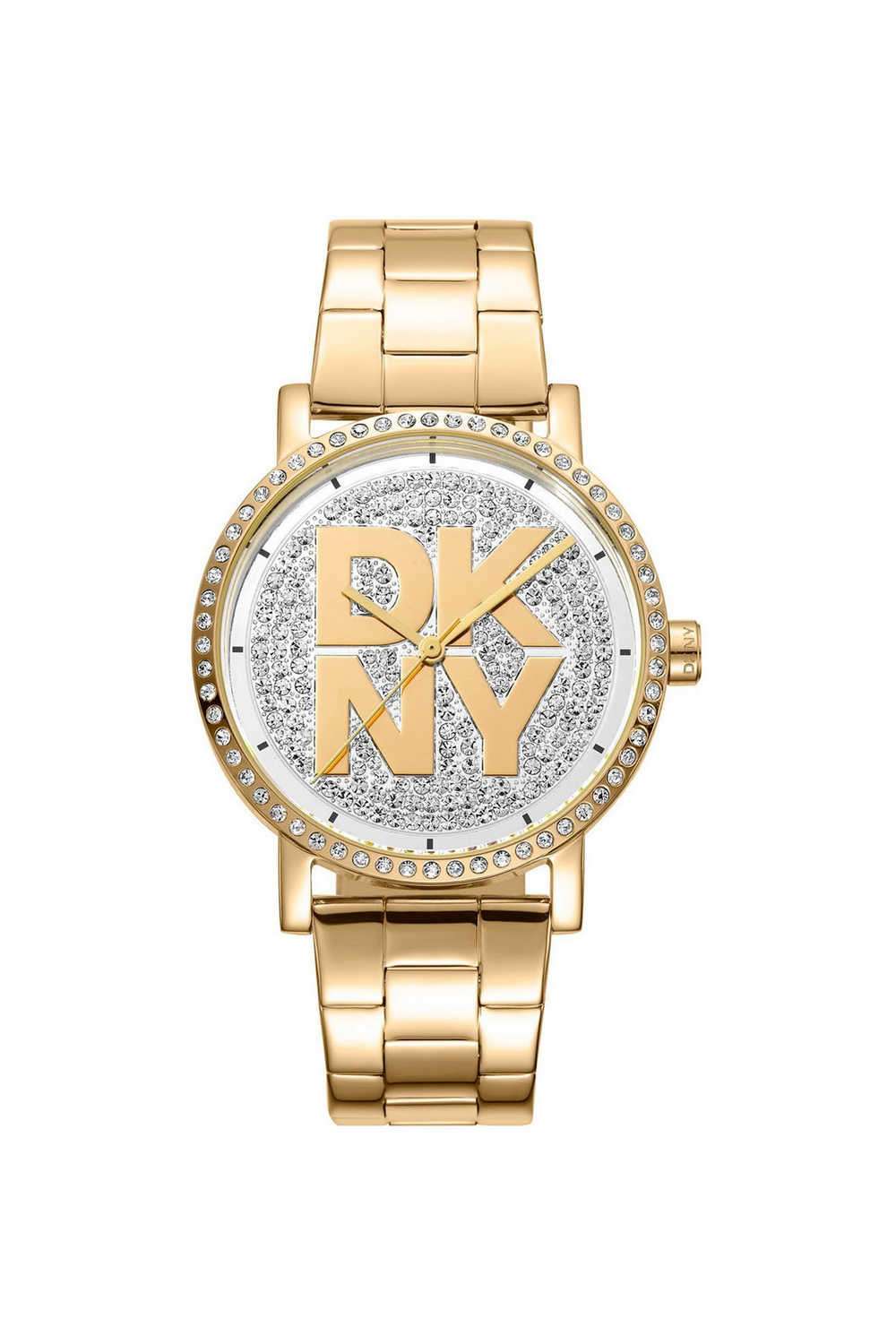 Soho-Logo-36-mm-Silver-Dial-Stainless-Steel-Analogue-Watch-For-Women---DK1L035M0215