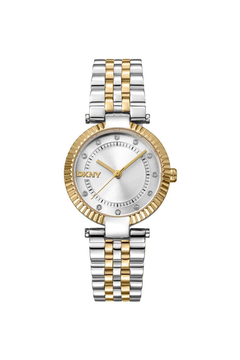 Essential-Glitz-30-mm-Silver-Dial-Stainless-Steel-Analogue-Watch-For-Women---DK1L042M0065