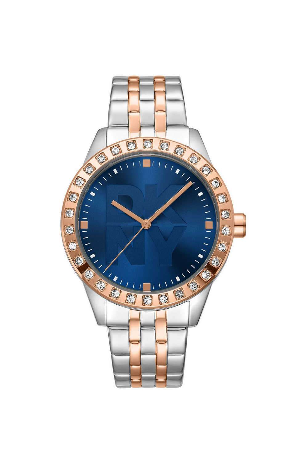 Parsons-Glitz-38-mm-Blue-Dial-Stainless-Steel-Analogue-Watch-For-Women---DK1L059M0085