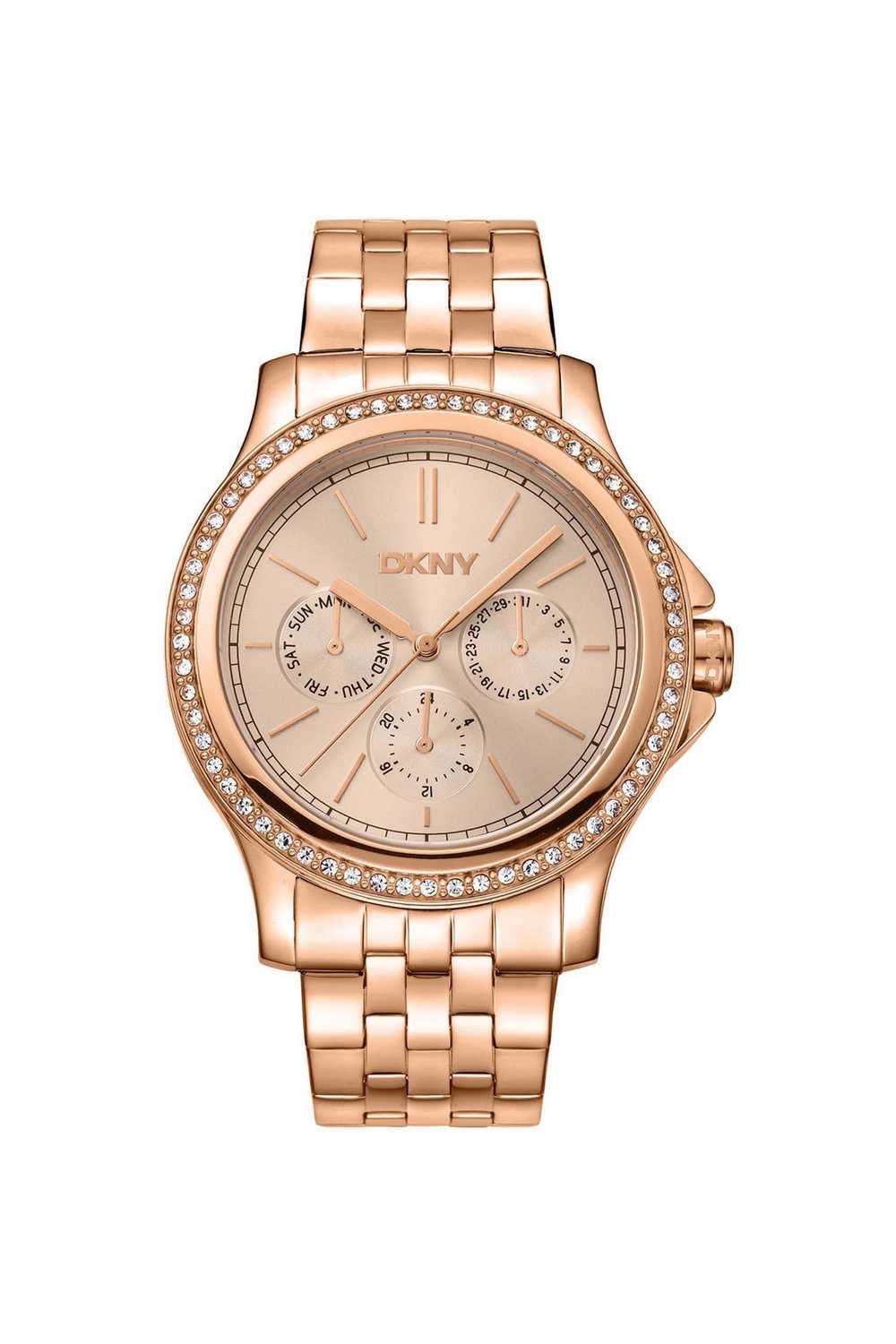 Nolita-Multi-Glitz-40-mm-Rose-Gold-Dial-Stainless-Steel-Analogue-Watch-For-Women---DK1L064M0075