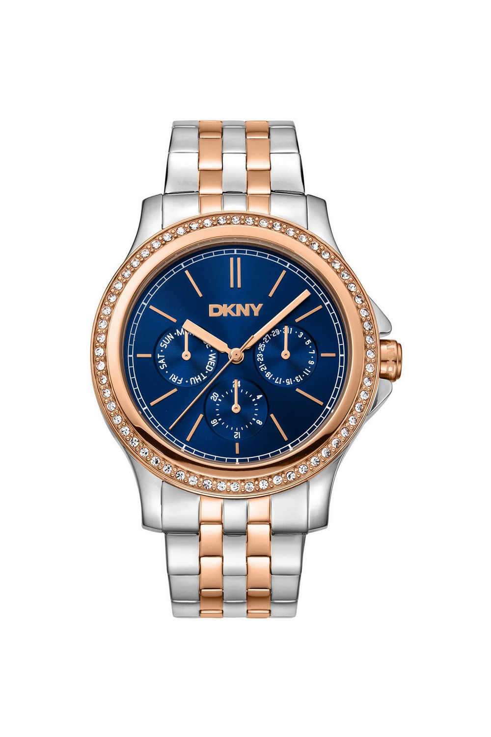 Nolita-Multi-Glitz-40-mm-Blue-Dial-Stainless-Steel-Analogue-Watch-For-Women---DK1L064M0095