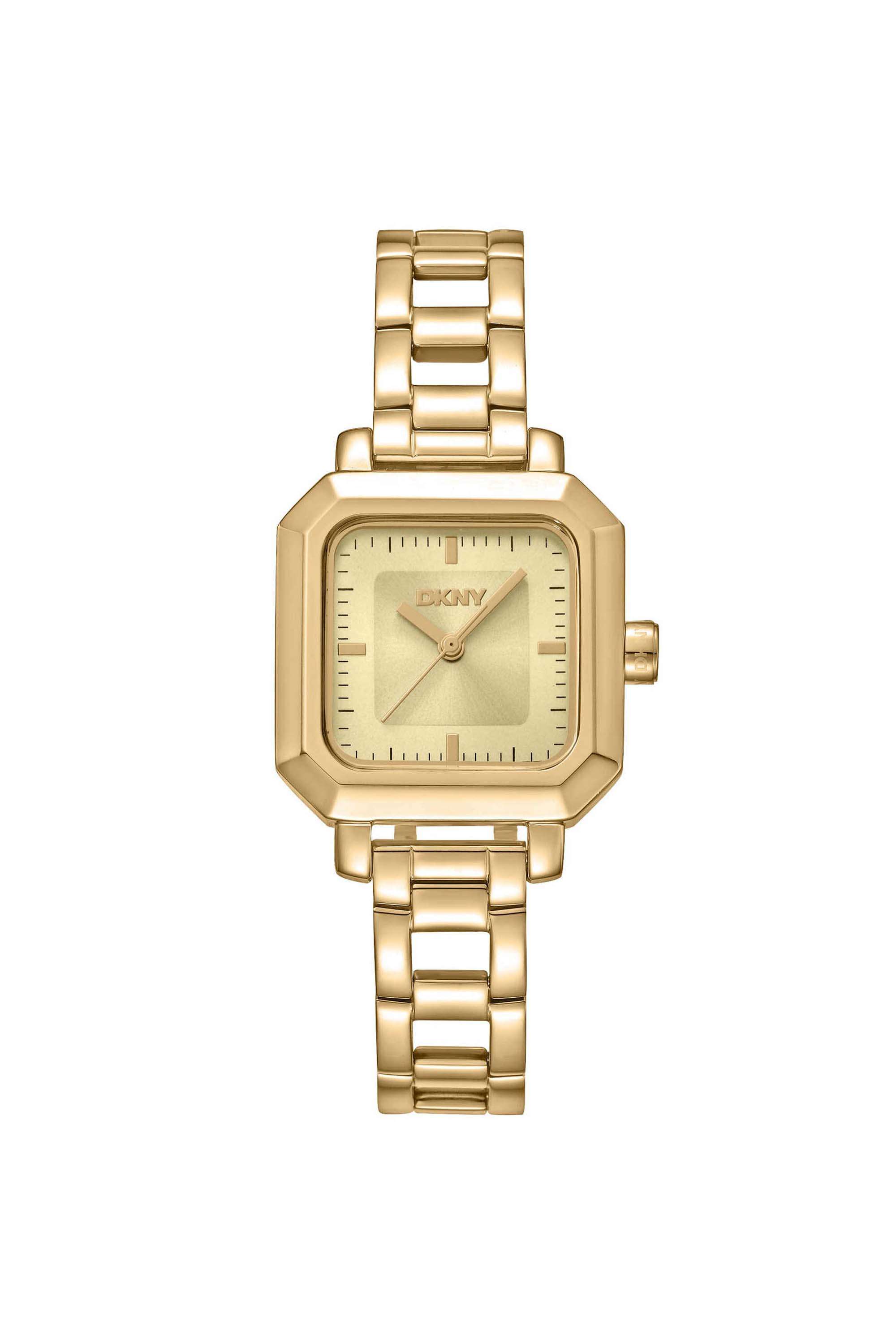Urban-27-x-27-mm-Gold-Dial-Stainless-Steel-Analogue-Watch-For-Women---DK1L124M0035