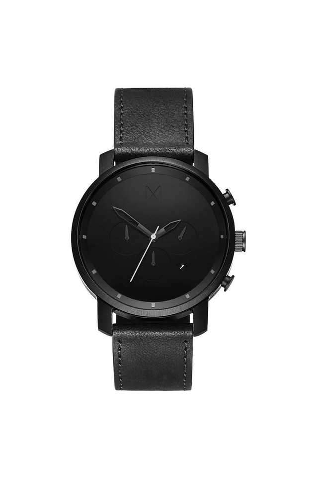 Chrono-Black-Dial-Leather-Chronograph-Watch-for-Men---D-MC01BL