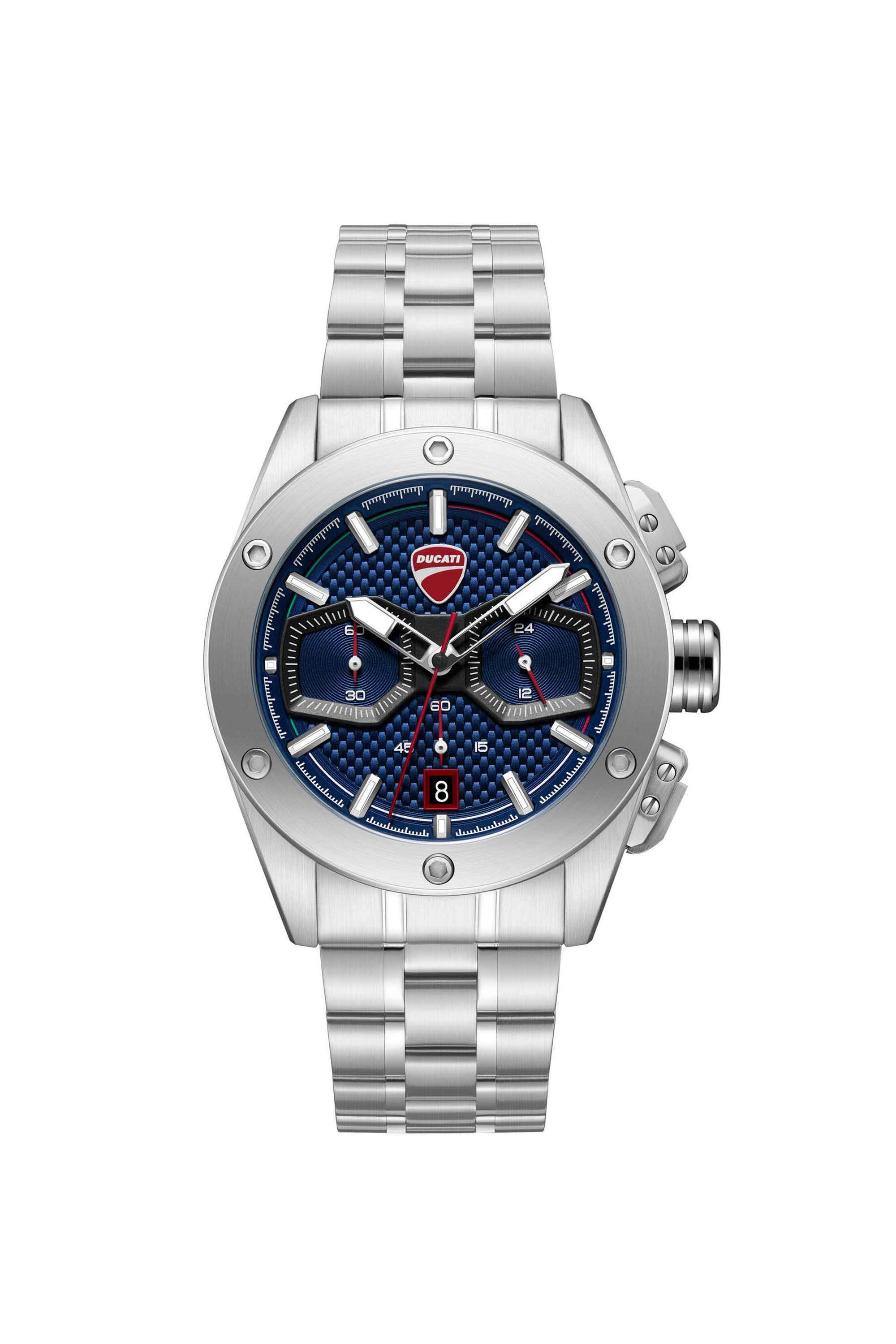 Smoto-42-mm-Blue-Dial-Stainless-Steel-Chronograph-Watch-For-Men---DTWGI0002203W
