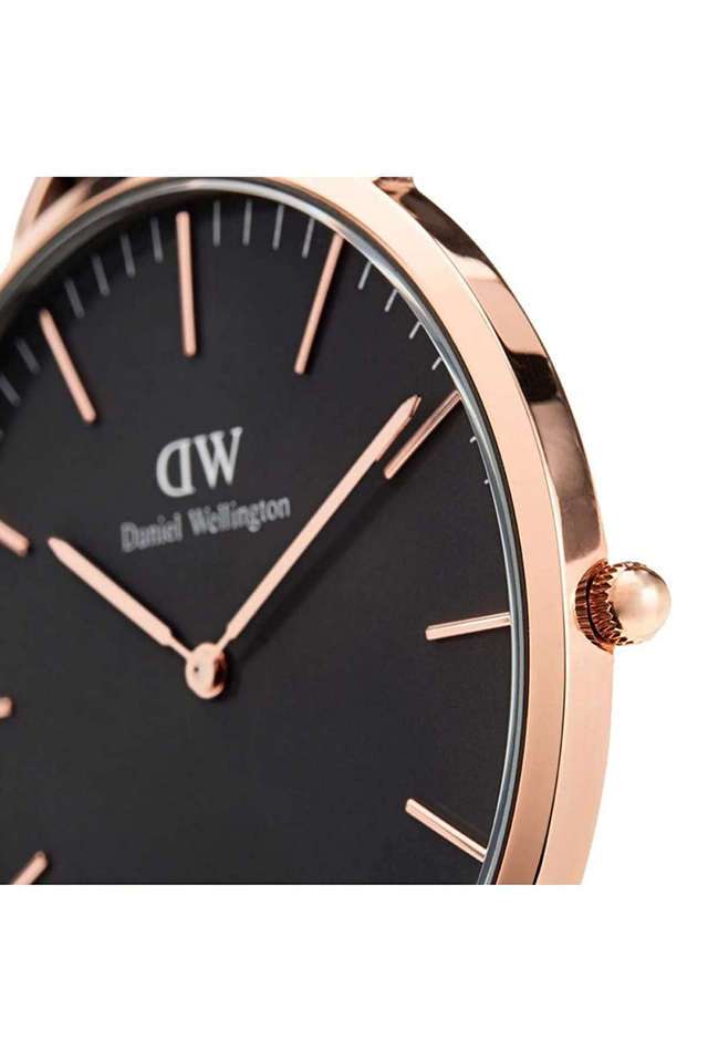 Classic-40-St-Mawes-Black-Dial-Leather-Analog-Watch-for-Men