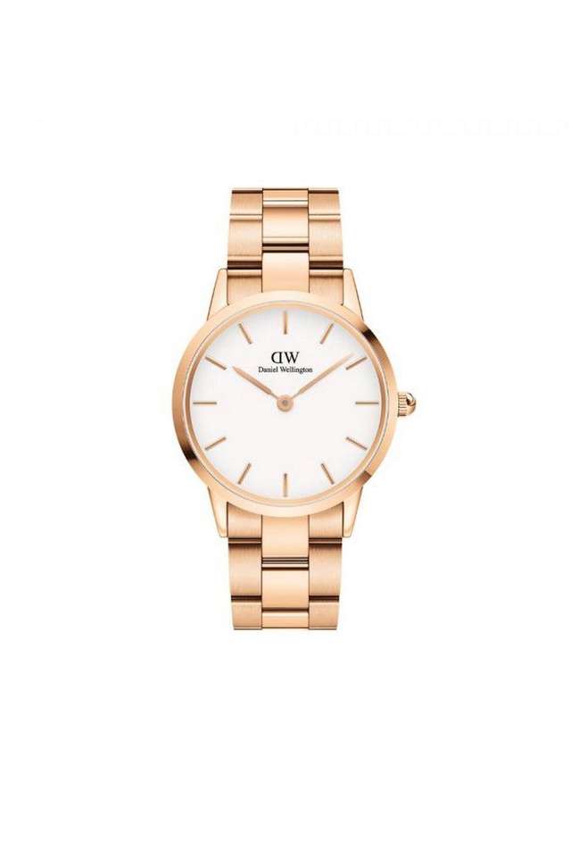 Iconic-Link-36-mm-White-Dial-Stainless-Steel-Analogue-Unisex-Watch