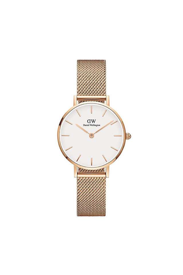 Petite-28-Melrose-White-Dial-Stainless-Steel-Analog-Watch-for-Women