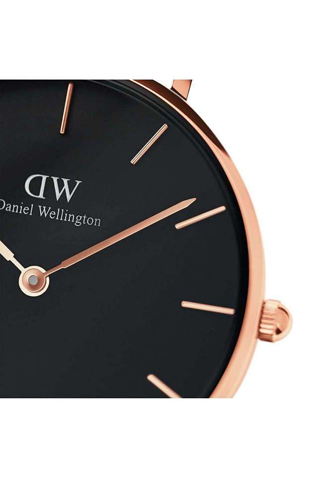 Petite-36-Melrose-Black-Dial-Stainless-Steel-Analog-Unisex-Watch