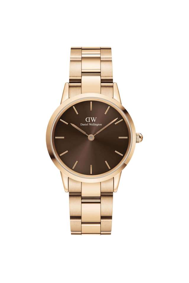 Iconic-32-Link-Brown-Dial-Stainless-Steel-Analog-Watch-for-Women