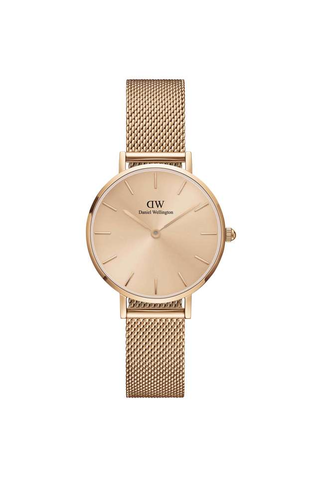 Petite-28-Unitone-Rose-Gold-Dial-Stainless-Steel-Analog-Watch-for-Women