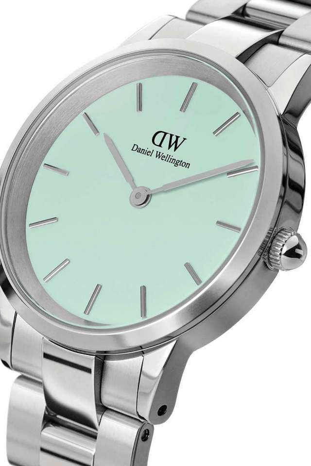Buy Daniel Wellington NoColour Iconic 32 Link Green Dial Stainless