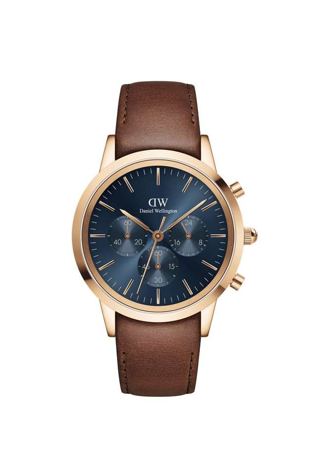 Iconic-St-Mawes-42-mm-Blue-Dial-Leather-Analogue-Watch-for-Men