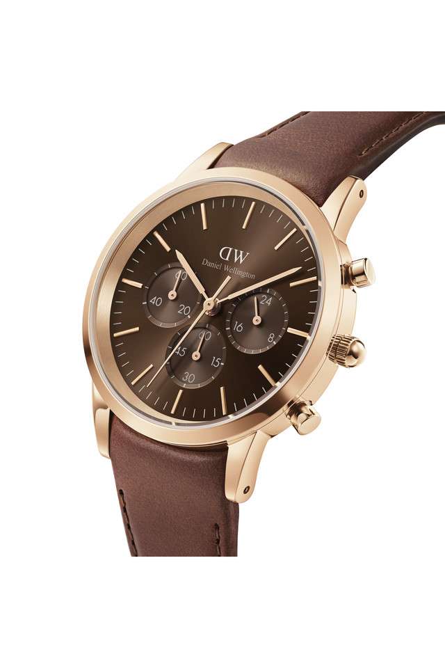 Iconic-St-Mawes-42-mm-Brown-Dial-Stainless-Steel-Analogue-Watch-for-Men