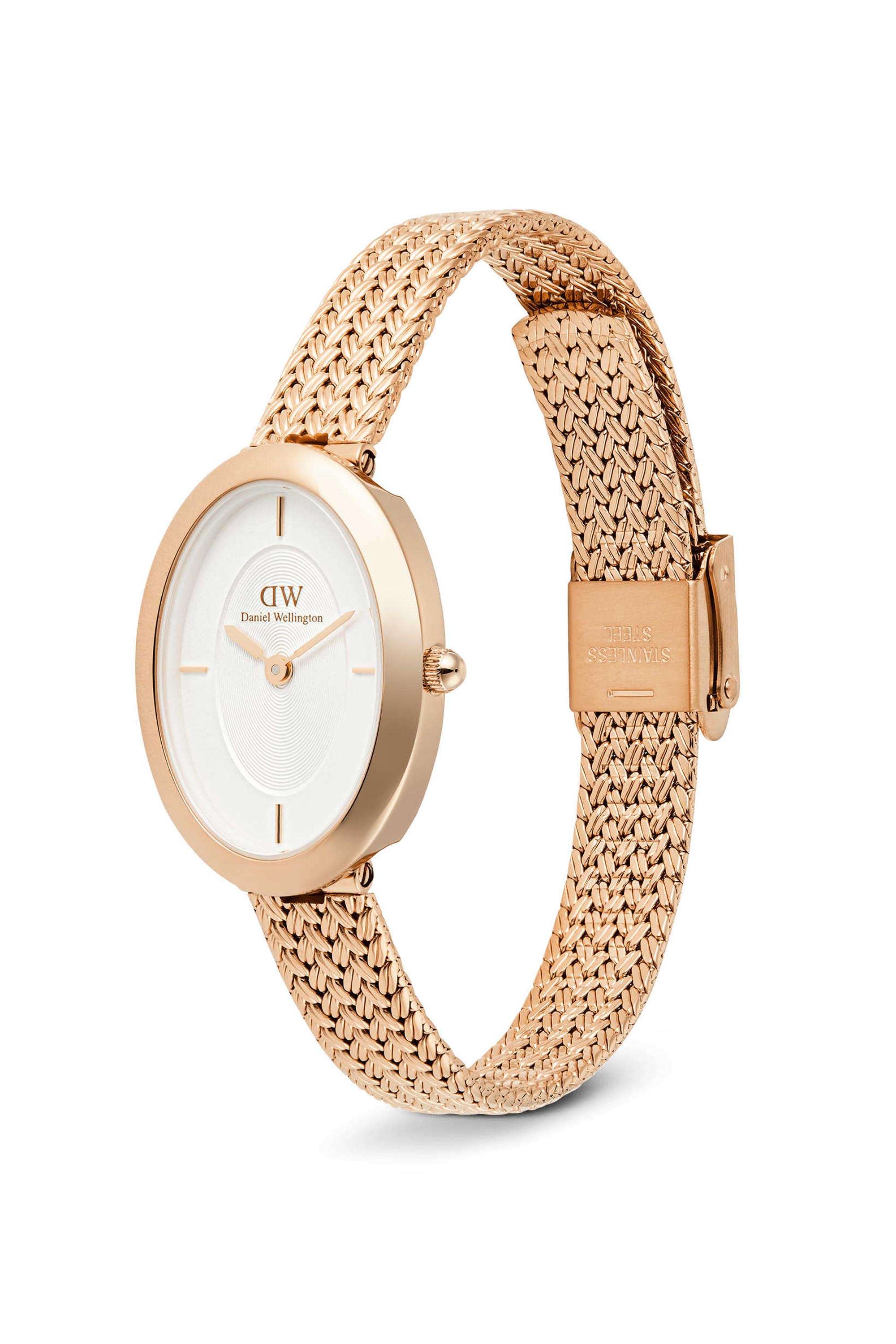 Juliette-Women-s-26-mm-Analog-Japanese-Quartz-Watch-White-Dial-with-Rose-Gold-Stainless-Steel-Strap-(DW00100883K)