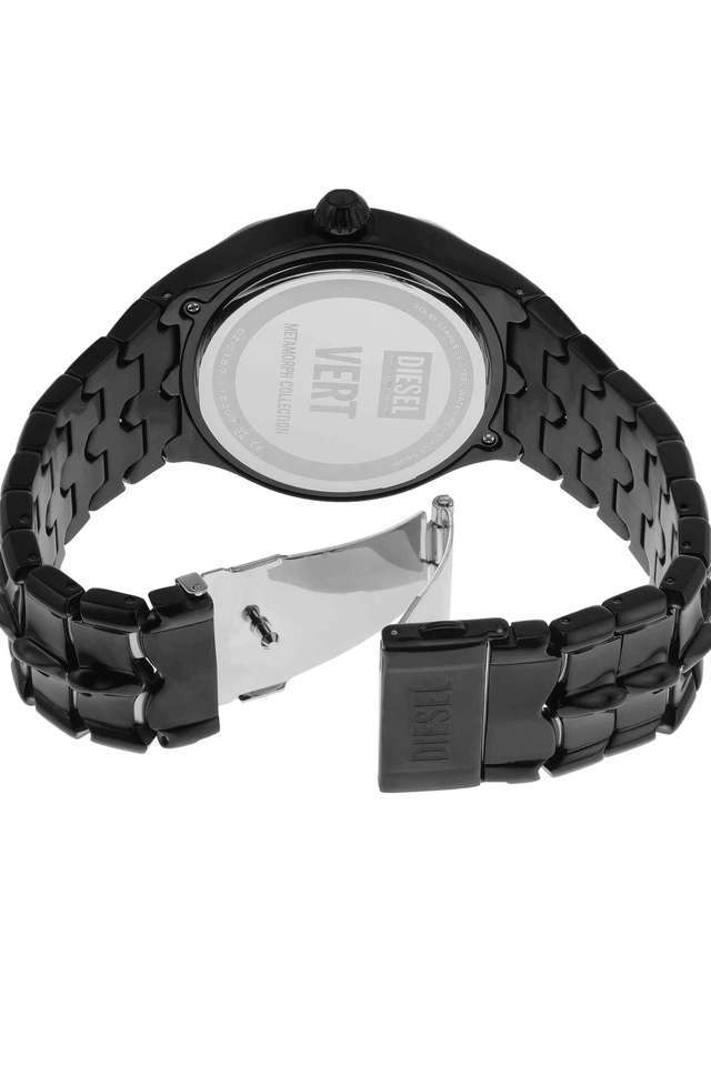 Vert-44-mm-Black-Dial-Stainless-Steel-Analogue-Watch-For-Men---DZ2187I