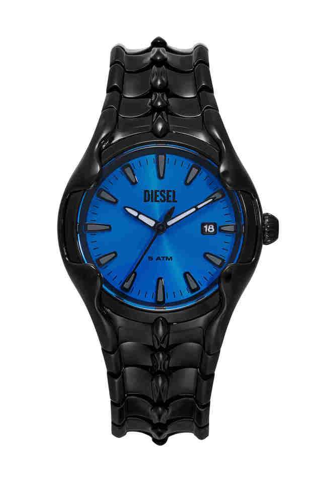 Vert-44-mm-Blue-Dial-Stainless-Steel-Analogue-Wrist-Watch-for-Men---DZ2198