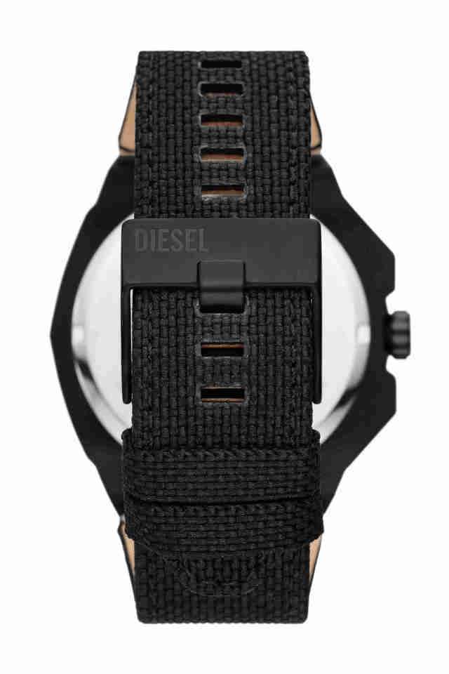 Framed-51-mm-Black-Dial-Plastic-Analogue-Wrist-Watch-for-Men---DZ4654