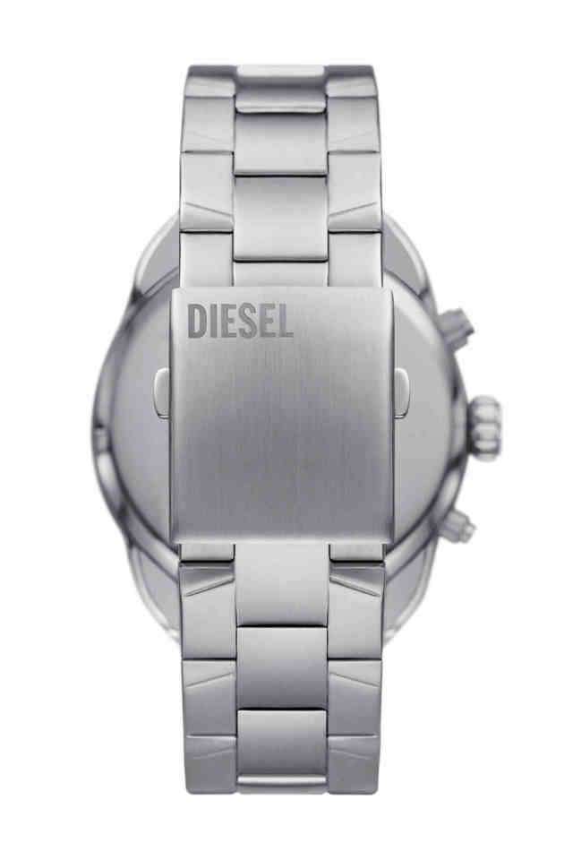 Spiked-49-mm-Blue-Dial-Stainless-Steel-Chronograph-Watch-For-Men---DZ4655