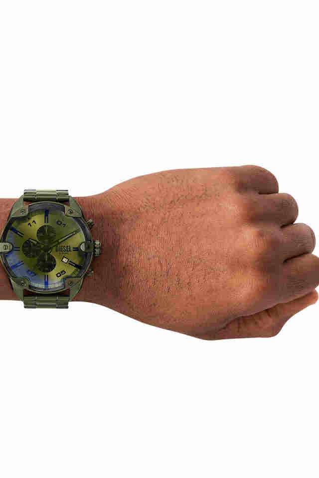 デ・ローン Buy DIESEL NoColour Griffed 48 mm Grey Dial Stainless Steel