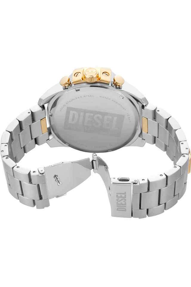 Buy DIESEL NoColour Mega Chief 51 mm Multicolour Dial Stainless