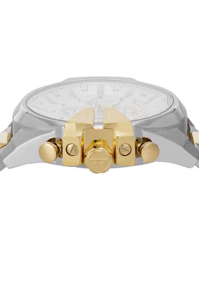 O Buy DIESEL NoColour Mega Chief 51 mm Multicolour Dial Stainless